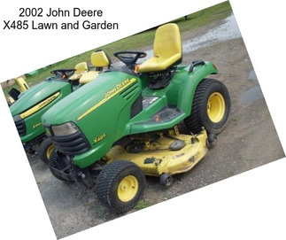 2002 John Deere X485 Lawn and Garden