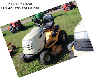 2008 Cub Cadet LT1042 Lawn and Garden