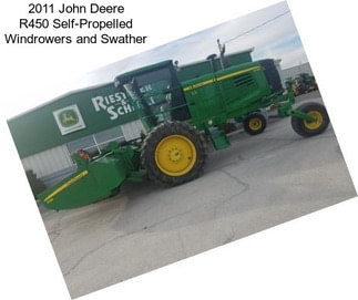 2011 John Deere R450 Self-Propelled Windrowers and Swather