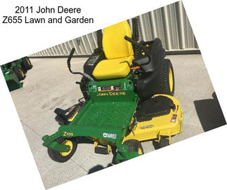 2011 John Deere Z655 Lawn and Garden