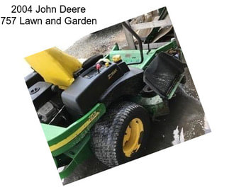 2004 John Deere 757 Lawn and Garden