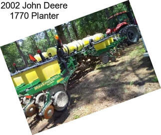 2002 John Deere 1770 Planter
