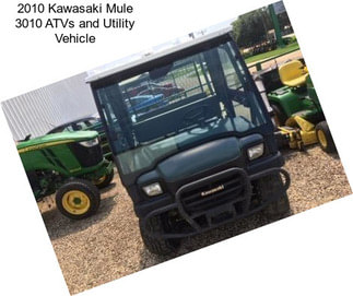 2010 Kawasaki Mule 3010 ATVs and Utility Vehicle