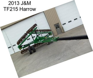 2013 J&M TF215 Harrow