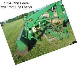 1994 John Deere 720 Front End Loader