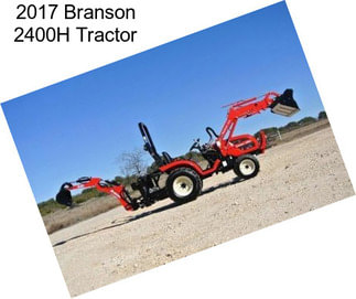 2017 Branson 2400H Tractor