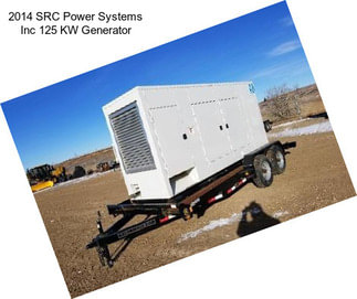 2014 SRC Power Systems Inc 125 KW Generator