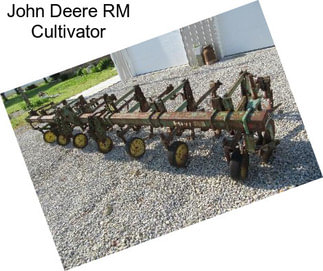 John Deere RM Cultivator