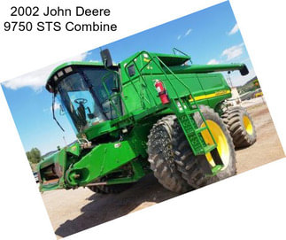 2002 John Deere 9750 STS Combine
