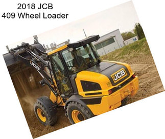 2018 JCB 409 Wheel Loader