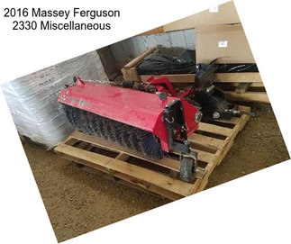 2016 Massey Ferguson 2330 Miscellaneous