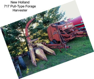 New Holland 717 Pull-Type Forage Harvester