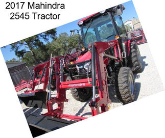 2017 Mahindra 2545 Tractor