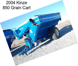 2004 Kinze 850 Grain Cart