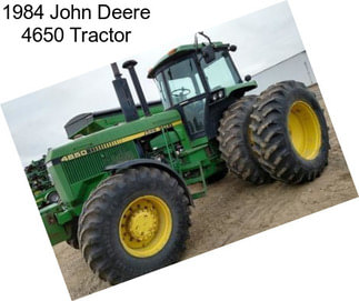 1984 John Deere 4650 Tractor