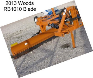 2013 Woods RB1010 Blade