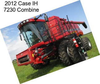 2012 Case IH 7230 Combine