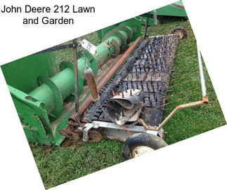 John Deere 212 Lawn and Garden