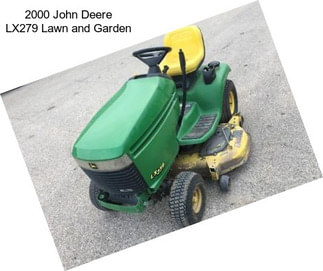 2000 John Deere LX279 Lawn and Garden