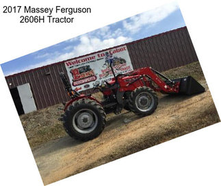 2017 Massey Ferguson 2606H Tractor
