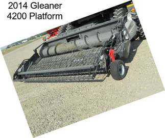 2014 Gleaner 4200 Platform