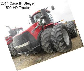 2014 Case IH Steiger 500 HD Tractor