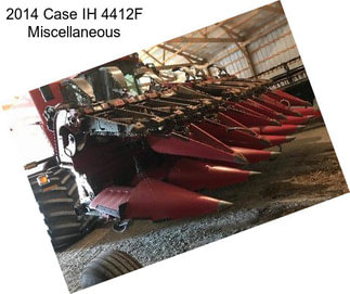 2014 Case IH 4412F Miscellaneous