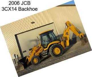 2006 JCB 3CX14 Backhoe