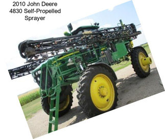 2010 John Deere 4830 Self-Propelled Sprayer