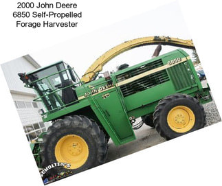 2000 John Deere 6850 Self-Propelled Forage Harvester