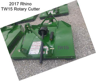 2017 Rhino TW15 Rotary Cutter