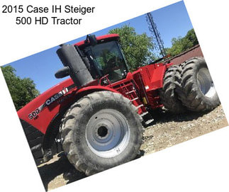 2015 Case IH Steiger 500 HD Tractor