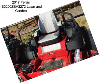 2017 Ferris IS3200ZBV3272 Lawn and Garden