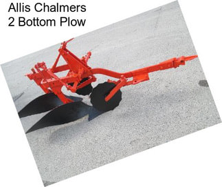 Allis Chalmers 2 Bottom Plow