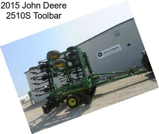 2015 John Deere 2510S Toolbar