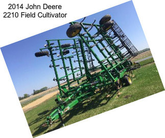 2014 John Deere 2210 Field Cultivator