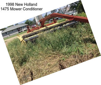 1998 New Holland 1475 Mower Conditioner