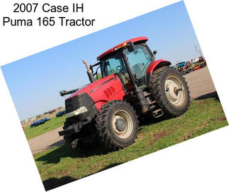 2007 Case IH Puma 165 Tractor