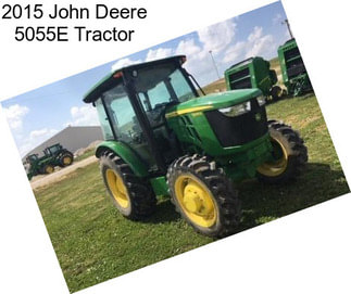 2015 John Deere 5055E Tractor