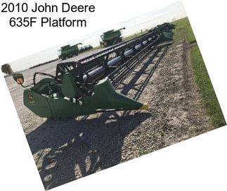 2010 John Deere 635F Platform