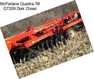 McFarlane Quadra-Till QT209 Disk Chisel