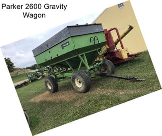 Parker 2600 Gravity Wagon