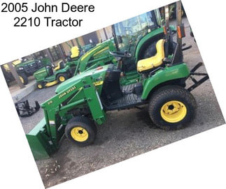2005 John Deere 2210 Tractor