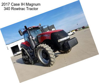 2017 Case IH Magnum 340 Rowtrac Tractor