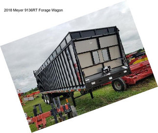 2018 Meyer 9136RT Forage Wagon