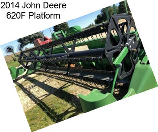 2014 John Deere 620F Platform