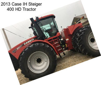 2013 Case IH Steiger 400 HD Tractor