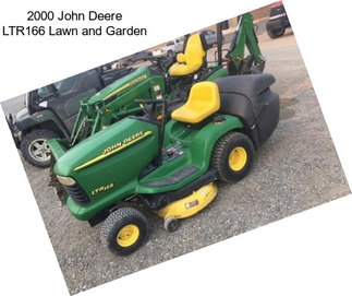 2000 John Deere LTR166 Lawn and Garden