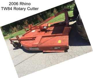 2006 Rhino TW84 Rotary Cutter