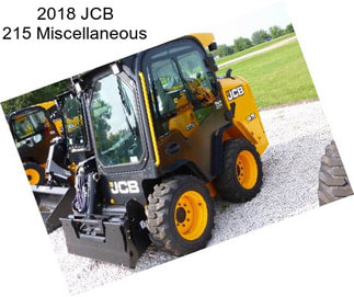 2018 JCB 215 Miscellaneous